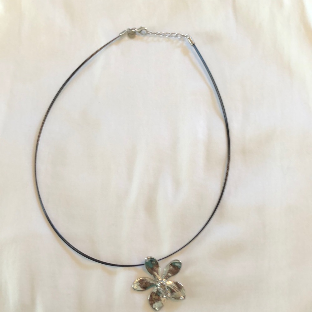 Orchid necklace